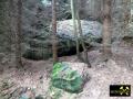 Diabasbombentuff-Felsen am Alten Schloss und im Tal der Sächsischen Saale bei Köditz nahe Hof, Oberfranken, Bayern, (D) (26) 04. Oktober 2014.JPG
